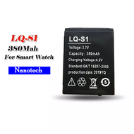 แบตเตอรี่ใส่นาฬิกาโทรศัพท์ แบตเตอรี่ smartwatch battery LQ - S1 Smart Phone Watch Battery 3.7 V 380 