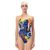Yingfa Yingfa 616/618/619 Racing One-Piece Triangle Swimsuit Digital Printing Swimming Training