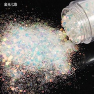 AB Transparent Colorful Manicure Sequins Phantom Color Big Small Mixed Mermaid Glitter Popular Mixed