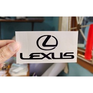 Custom lexus stickers cutting stiker waterproof sticker customised sticker
