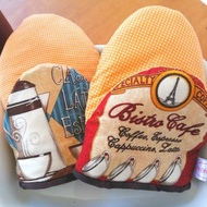 咖啡風情隔熱手套