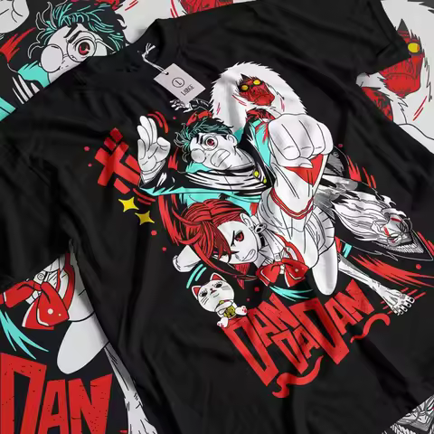 Dandadan Okarun Anime T-shirt Okarun Graphic T Shirts Short Sleeve Unisex Tshirts Vintage Clothes Da