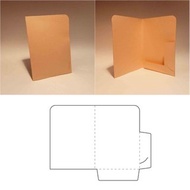數位 Document folder template, photo folder template, paper folder, folder svg, PDF