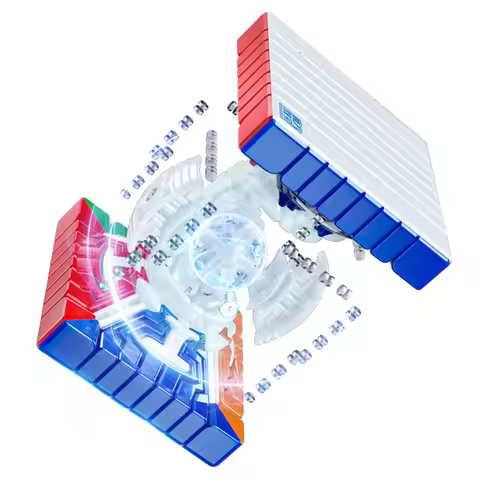 MoYu Magic Cube Classroom 10x10 V2 9x9 8x8 V3 Ball Axis Magnetic Cubes 8x8 9X9 10x10 Puzzle Cubo Mag