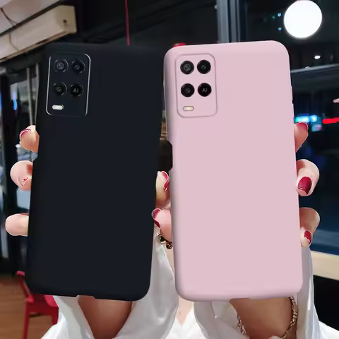 For Oppo A54 A74 A94 Case Cute Candy Soft Silicone Back Cover For Oppo A74 A54 A94 A 54 74 5G OppoA9