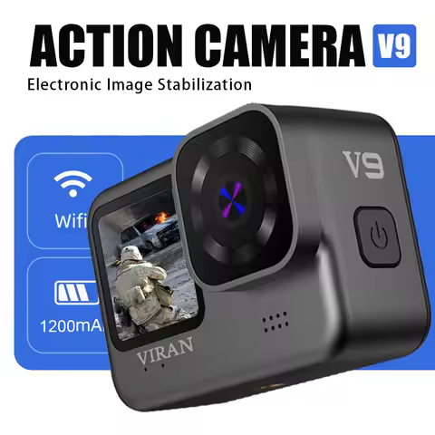 CERASTES V11 v9 5K 4K60FPS WiFi Anti-shake Action Camera With Remote Control Screen Waterproof Sport