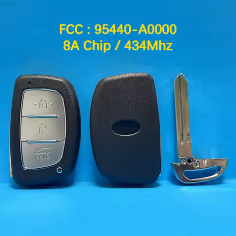 CN020152 Aftermarket 3 Buttons Smart Key Remote Fob Keyless Go FCC 95440-A0000 8A Chip 433MHz For Hy