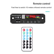 RIO Color Screen 5V Wireless Bluetooth5.0 Decoder Board MP3 Player With FM USB AUX Remote Control