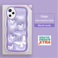 HP Jasouwe Realme 2 Pro Narzo 20 30 30A 20A 50 Pro 50i 50A Latest Q5Prime casing 3D Butterfly Patter