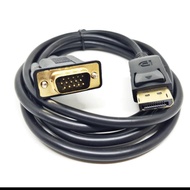 DP DISPLAY PORT TO VGA CABLE 1.8 METERS DP TO VGA CONNECTOR CONVERTER CABLE