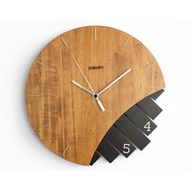 KAYU Wall clock/teak wood wall clock/wooden clock/unique clock