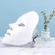 新款led面罩面膜儀家 用臉部光譜面罩美容儀 七色光子嫩膚導入儀
