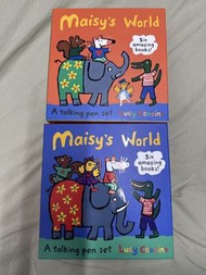 Maisy毛毛蟲點讀筆機關書（貼紙已用）