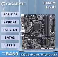 ASROCK B460M DS3 Motherboard Socket 1200 Support i9-10900K i7-10700K i5-10600K i3-10100 CPU, Intel B