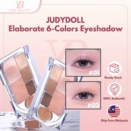 JUDYDOLL Elaborate 6-Colors Eyeshadow 橘朵精巧六色眼影盘