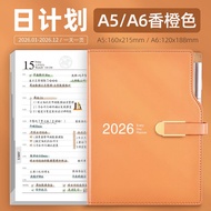 2026 Year Agenda Planners Organizer daily Plan Notebook A5/A6 Diaries monthly plan Notepad School St