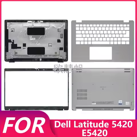T New For Dell Latitude 5420 E5420 Laptop Shell LCD Top Cover/Back Cover/Front Bezel/Bottom Case 0DW