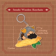 Senshi Dungeon Meshi Delicious in Dungeon Wooden Keychain