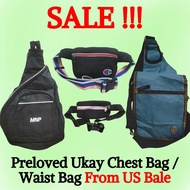 SALE Preloved Ukay Chest Bag/ Waist Bag From US Bale