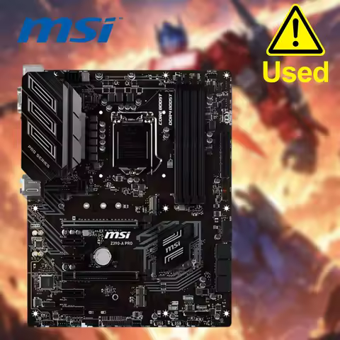 MSI Z390-A PRO LGA1151 M.2 USB 3.1 DDR4 HDMI DP Dual Gigabit LAN ATX Motherboard