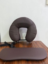 按摩床U型護頸面枕支架+托手板