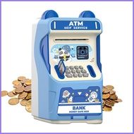 ATM Bank for Kids with Music Facial Recognition Simulated Card Slot Money Bank for Kids Savings Safe