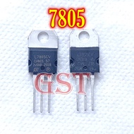 5Pcs transistor regulator L7805CV L 7805 CV ic ST