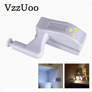 VZZUOO ไฟ LED ติดด้านในตู้, ไฟ LED อเนกประสงค์สำหรับตู้เสื้อผ้ามีเซ็นเซอร์สำหรับติดตู้ lampu tidur ตู้เสื้อผ้า