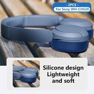 UM.T 2PCS Protective Ear Pads Cover Headphones Cover For Sony WH CH520 Headset Ear Pads Covers Prote