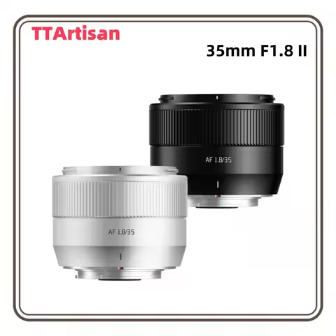 TTArtisan 35mm F1.8 II Auto Focus Lens APS-C For Fuji X Sony E Nikon Z Mount Cameras X-A1 X-A10 X-A2