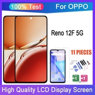 Original AMOLED OPPO Reno 12F 5G LCD Display Touch Screen Replacement