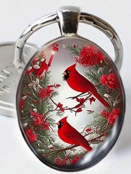 Llavero de pájaro lindo de aleación, llavero de anillo de cadena para bolso, mochila, accesorio de , joyería, regalo casual