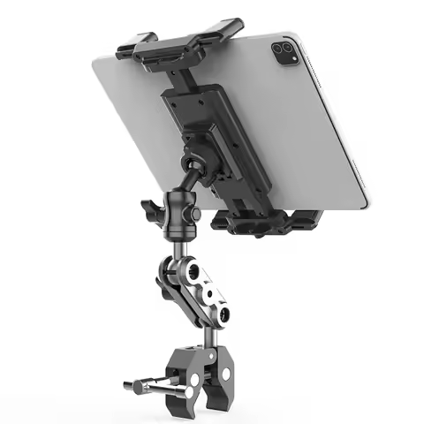 XB-Tablet Holder Phone Stand For Treadmill Exercise Bike Clamp For Reading Video Calling Home Gym Ex