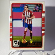 Football Card DIEGO GODIN ATLETICO DE MADRID PANINI DONRUSS 2016 no. 16