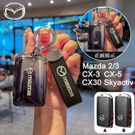 Mazda TPU Key Cover Suitable for Mazda 2/3 Cx-5 Cx-3 Cx30 Key Case Skyactiv Keychain Car Accessories