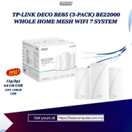 TP-LINK DECO BE85 (3-PACK) BE22000 WHOLE HOME MESH WIFI 7 SYSTEM (TRI-BAND)