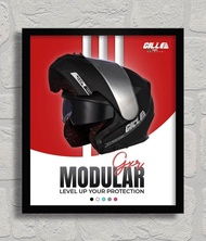 GILLE GXR modular helmet with lots of freebies