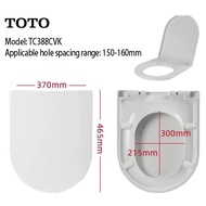 Original TOTO Toilet Cover Cushion Damping Toilet Cover SW781PB TC388CVK