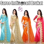 Luxury Indian Saree Original Indi boutique pearl saree/ pearl saree