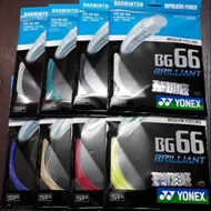 Yonex Bg66 Brilliant Bg 66 B Badminton Strings RacketOriginal