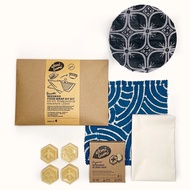 DB Beeswax Eco friendly Food Wrap Kit