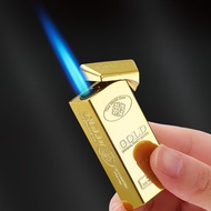 Creative Classic Gold Bar Jet Flame Butane Gas Lighter