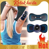 Premium 8 Mode EMS Massager Patch/Neck Shoulder Pain Relief/USB Rechargeable Portable/20-Minute Auto