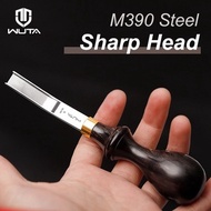 WUTA Leather Wide Edger Skiver Edge Beveler M390 / DC53 Die Steel Professional Leather Skiving Thinn