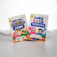 WORKSHEET JAWI | Suku Kata Terbuka & Tertutup