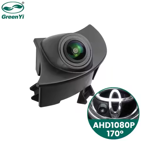AHD Car Front View Camera For Toyota FJ Land Cruiser Avensis T25 T27 Hilux Corolla Yaris Prado Proac
