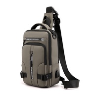 COD Freeknight Tas Selempang Pria Casual Slingbag USB Charge Anti Air Waterproof Tas Bahu Pria Trand