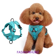 FASHIONHUBZ Cat Harness Leash, Reflective Trim Breathable Cat Harness Leash Set, Safety Vest Style U