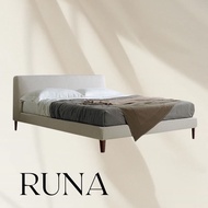 Runa Minimalistic Queen Size Bed Frame Colours customisable