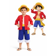 BAJUANAKUNIK LUFFY COSTUME/ ONE PIECE COSTUME/ PAWAI COSTUME/ CARNIVAL COSTUME/